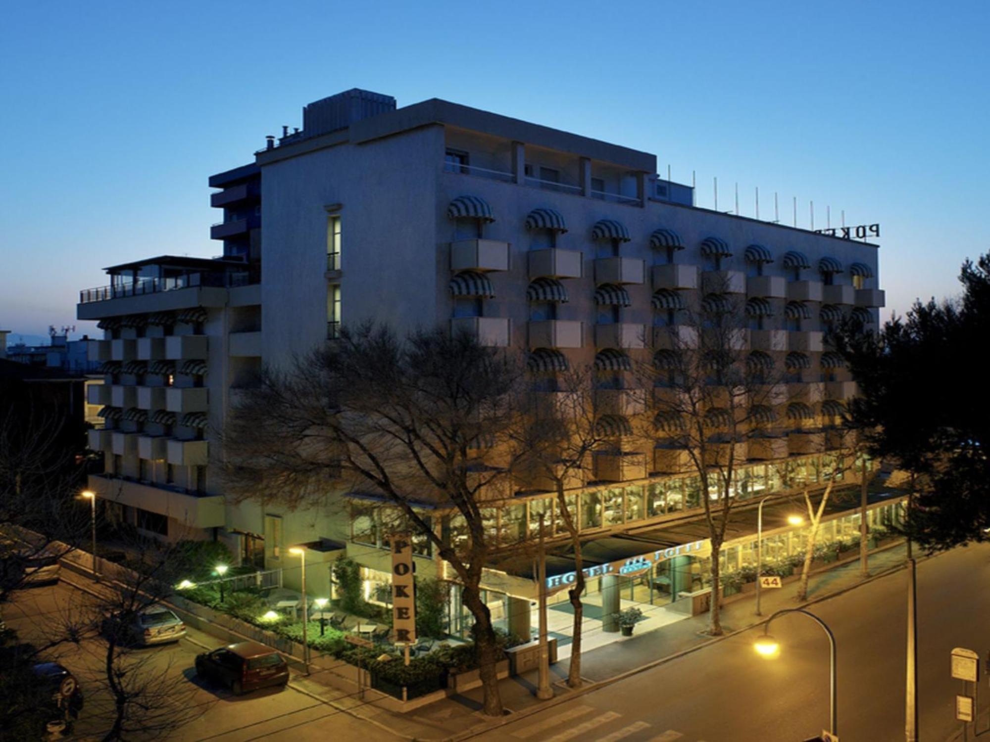 Hotel Poker Riccione Kültér fotó